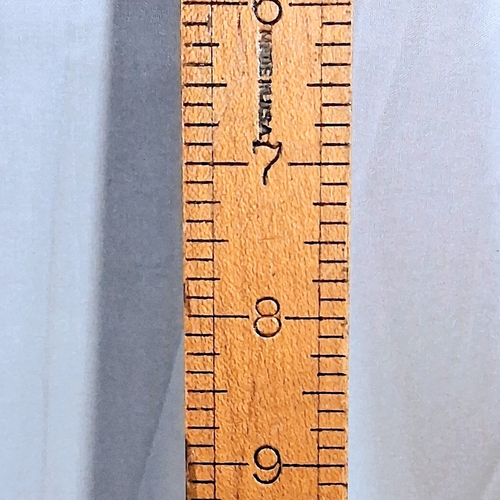 Stanley 34v 1940's Era Vintage Rare Collectible Maple 24" Vertical Ruler - Picture 11 of 12